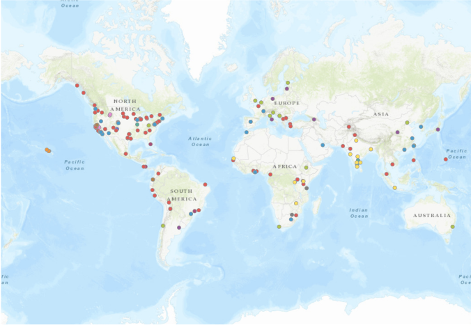 HAAS Center map