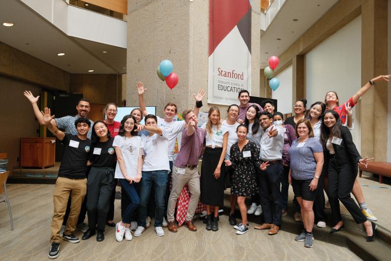 Photo of LDT students at the 2022 Expo