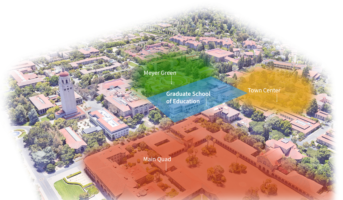 Different zones of where GSE is in relation to other areas.