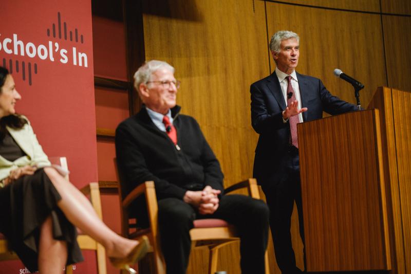 The 87th Cubberley lecture centered on helping young people navigate the digital age of AI. (Photo: Ryan Zhang)