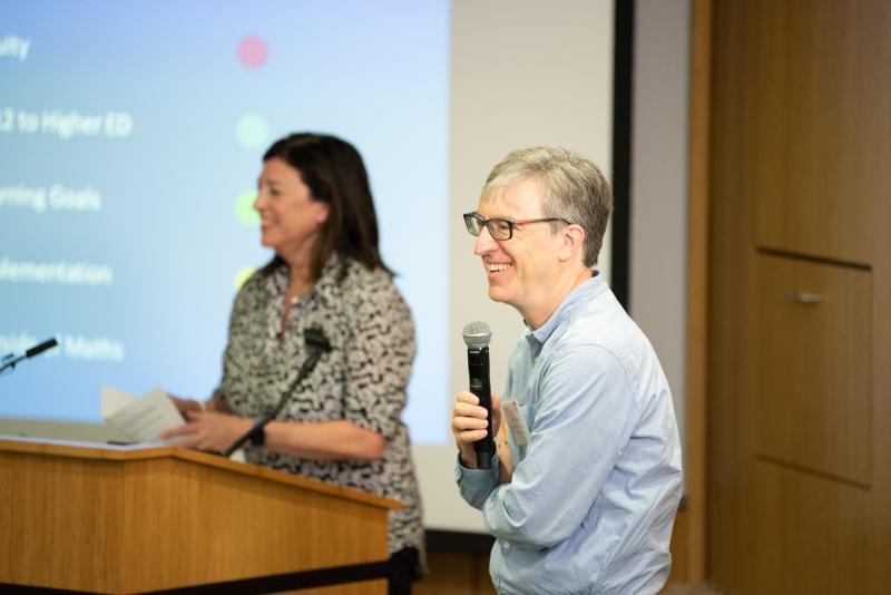 Jo Boaler and Steven Levitt, professor of economics at the University of Chicago, organized the daylong summit.