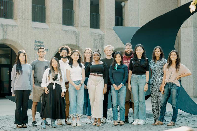 The newest cohort of Education Data Science (EDS) students at the GSE. (Photo: Ryan Zhang)