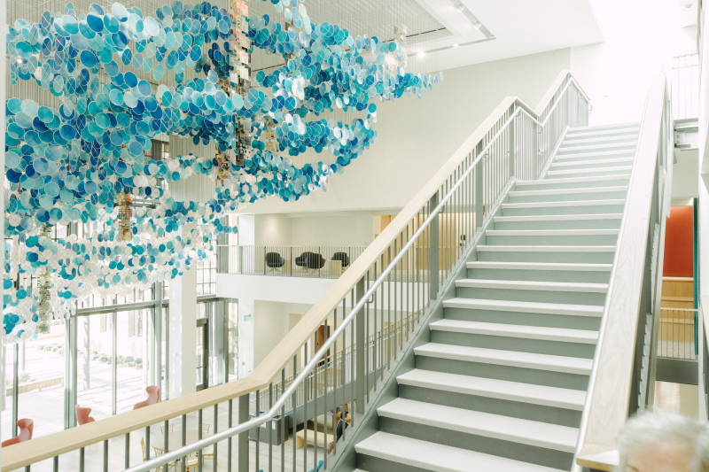 The art piece consists of 6,300 bamboo kites. (Photo: Ryan Zhang)