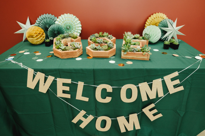 The GSE hosted a welcome home event on the first day the new buildings opened. (Photo: Ryan Zhang)