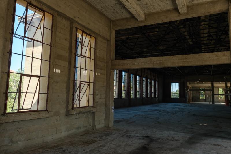 The large, ornate windows of the north building are being preserved in the upgrades to the GSE campus. (Photo: Ryan Zhang)