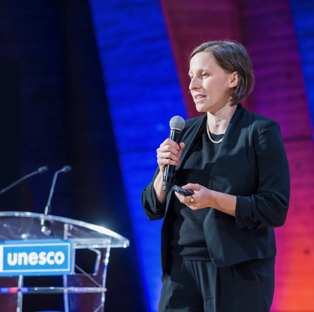 r Jelena Obradović at UNESCO conference