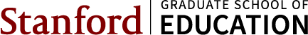 Stanford GSE horizontal logo