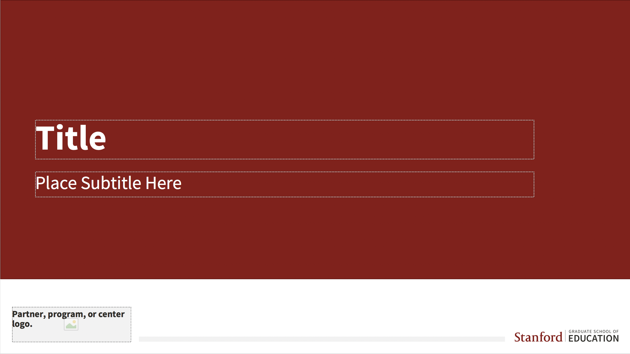 PowerPoint for center