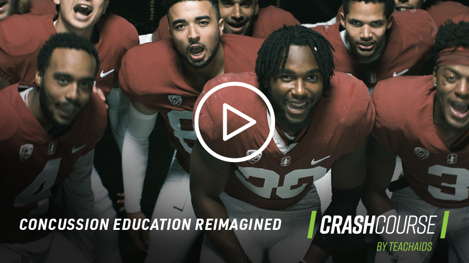 Screenshot of intro screen to video