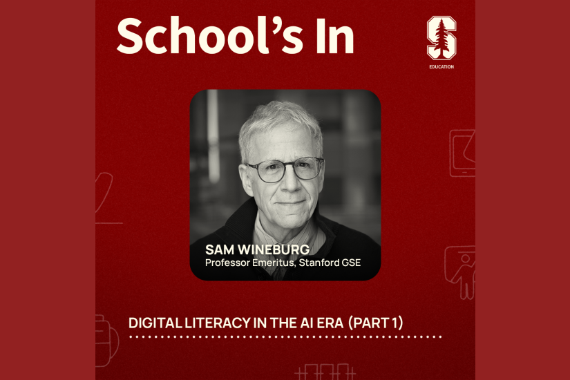 Sam Wineburg is a professor emeritus at Stanford Graduate School of Education.