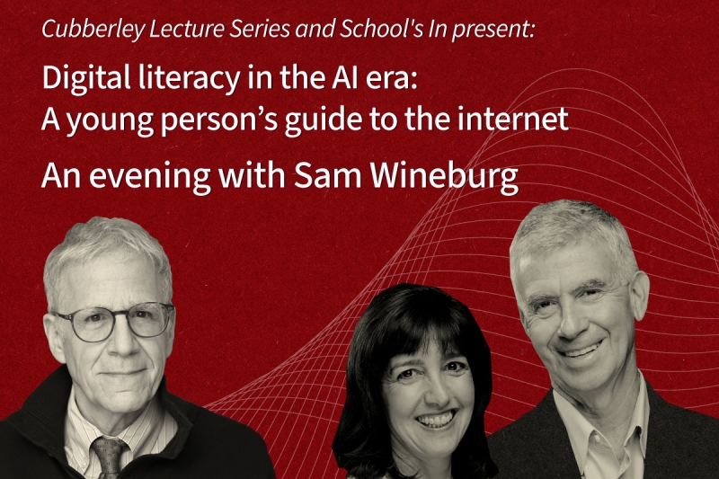 Cubberley Lecture and School's In present