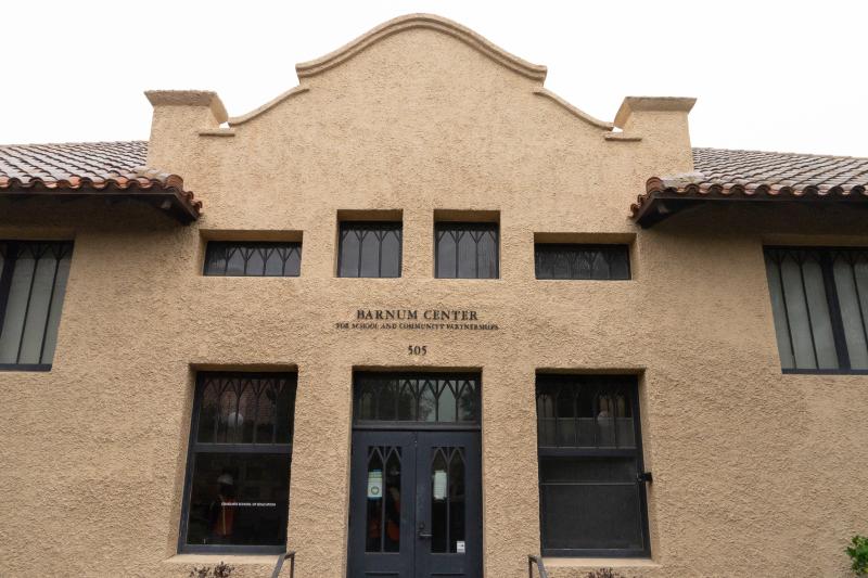 A February image of the Barnum Center, which will be used as a classroom when it opens with the rest of the GSE later this year.